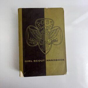 Vintage 1953 Girl Scout Handbook Intermediate Program Soft Cover Manual 1959
